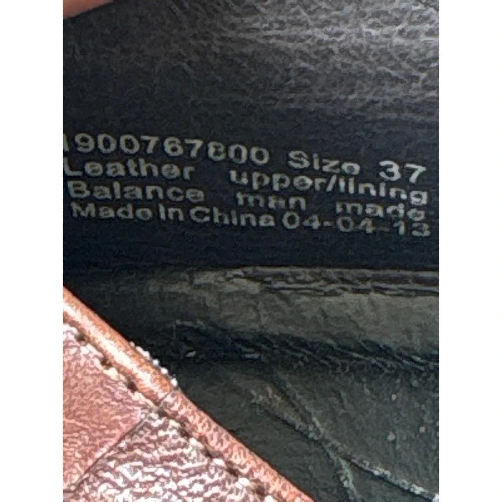 Dansko Size 37 Brown Leather Studded Mary Jane Wedge Heels Clogs 1900767800
